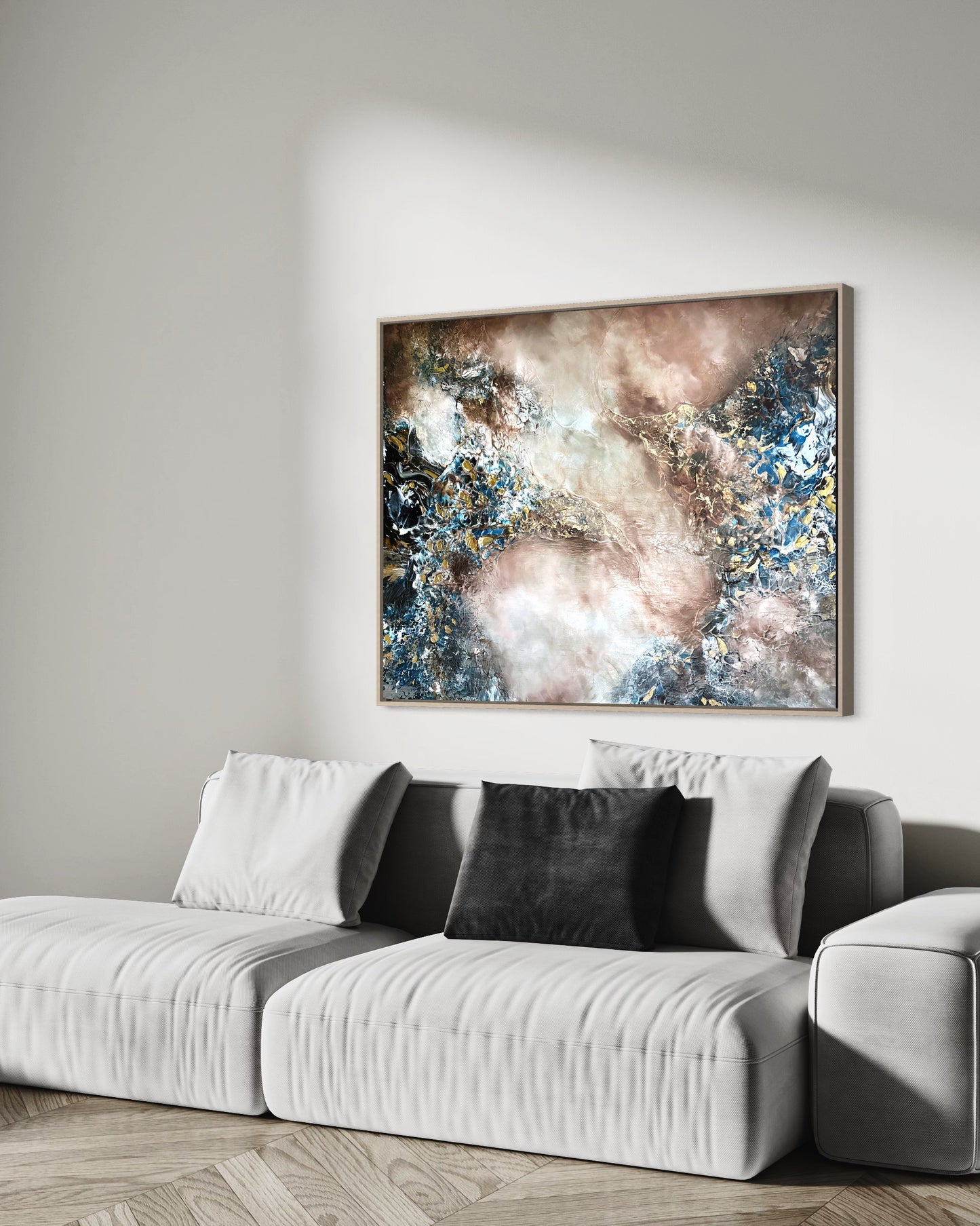 LIGHT OF UNIVERSE - 100×80 cm.