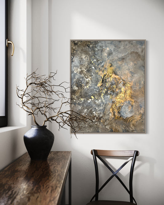 GOLDEN BREEZE - 100×80 cm.