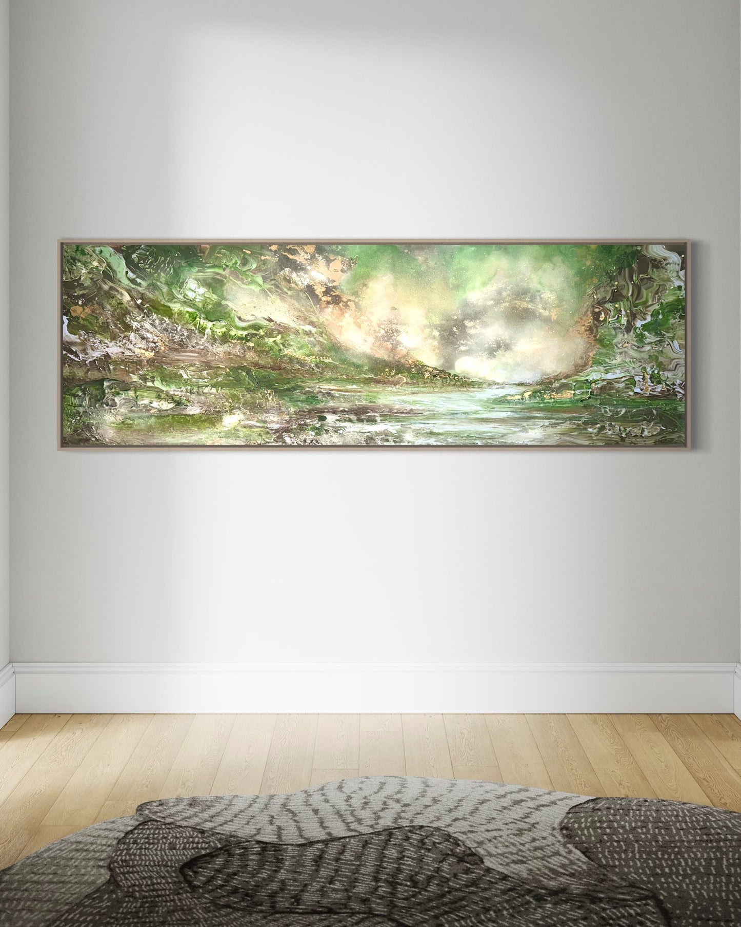 MISTY VALLEY 140 ×45 cm