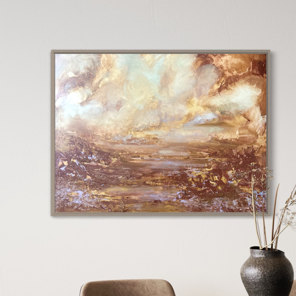 GOLDEN SKIES - 60 X 80 CM