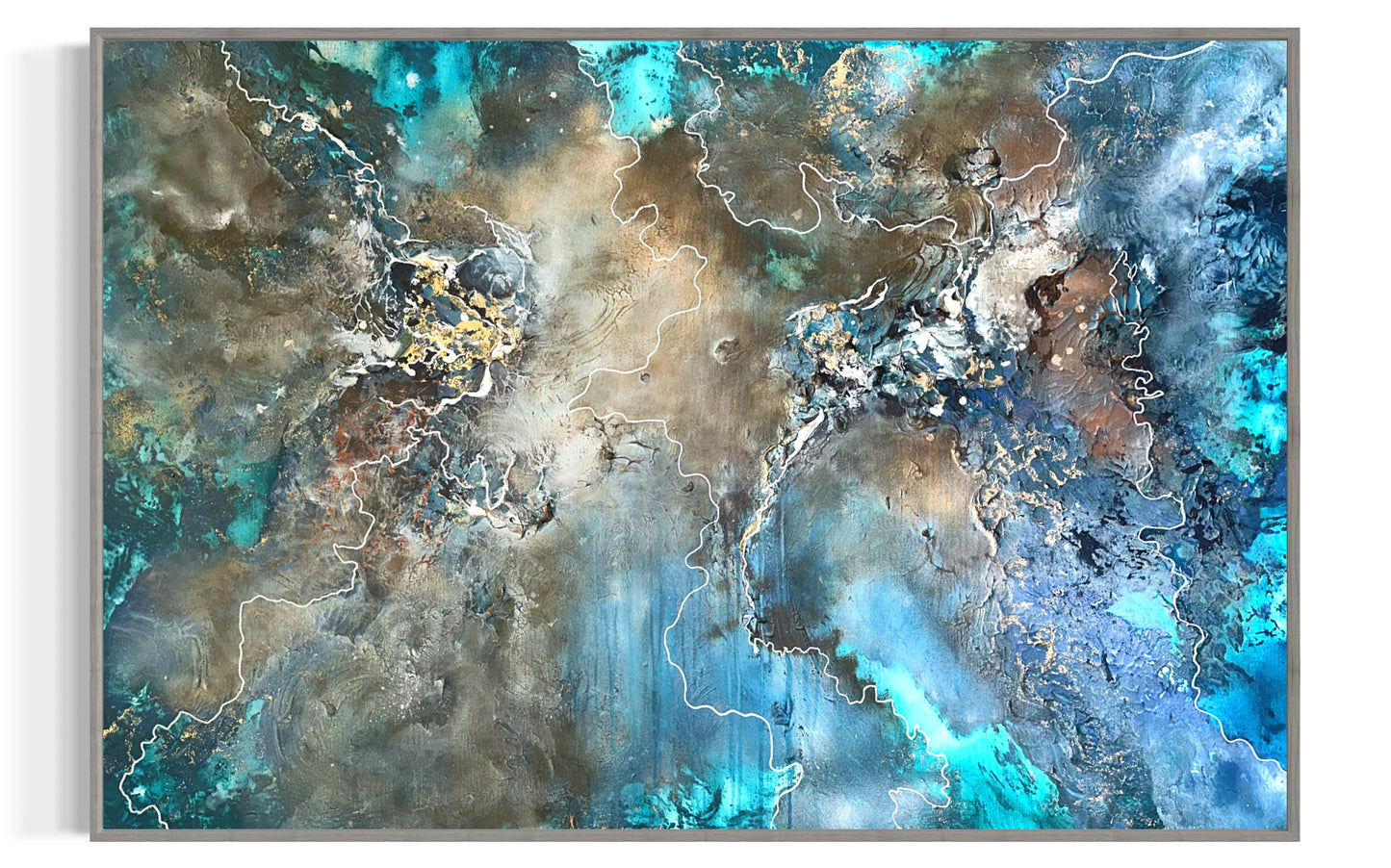 OUTER SPACE - 100×150 cm