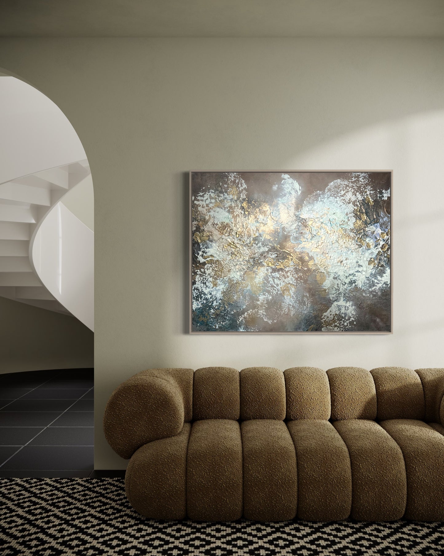 LIGHT OF UNIVERSE - 100×80 cm.