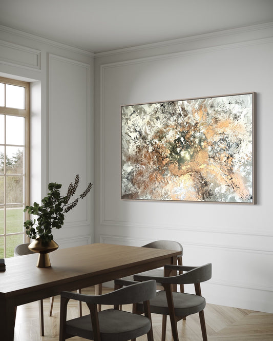 ABSTRACT COPPER - 120×80 cm.