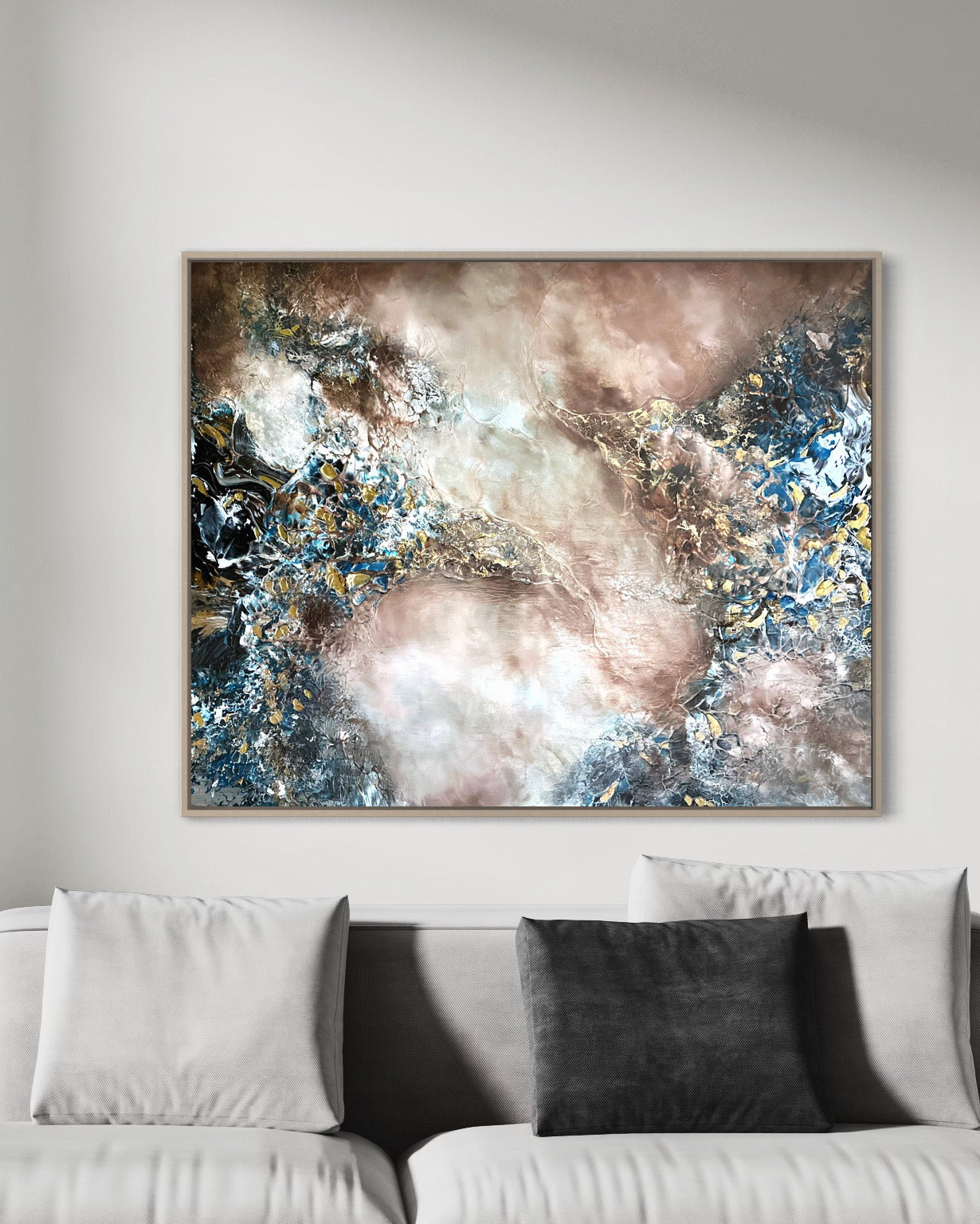 LIGHT OF UNIVERSE - 100×80 cm.