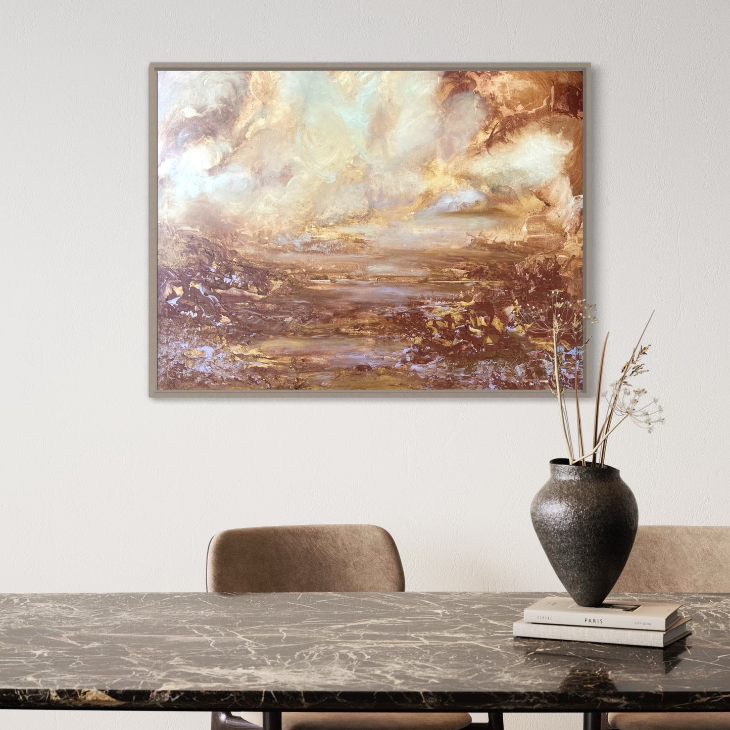 GOLDEN SKIES - 60 X 80 CM