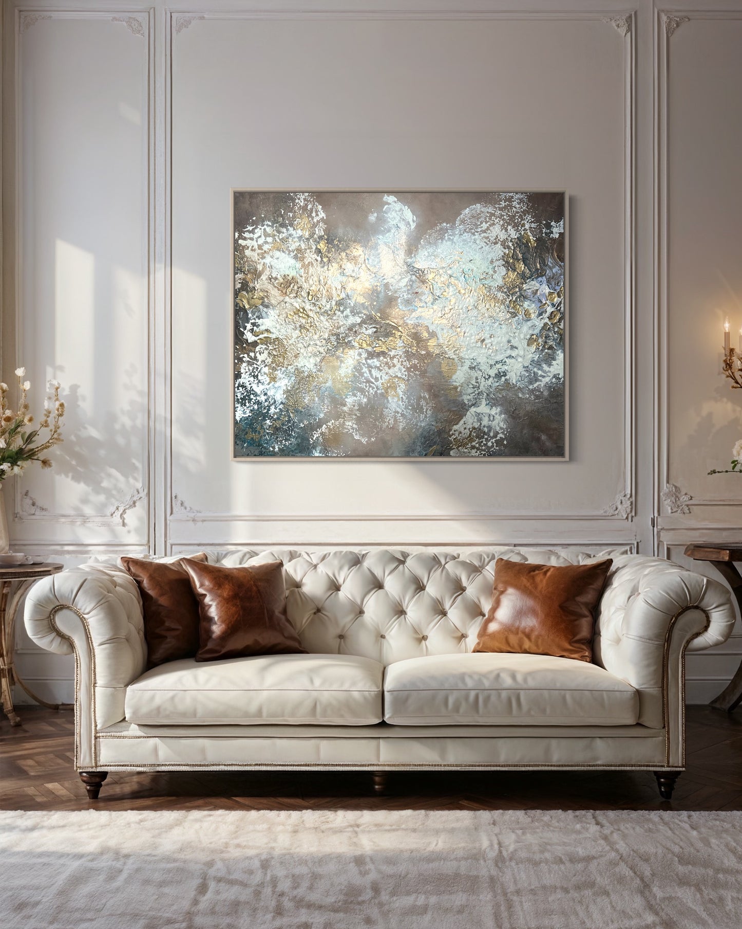 LIGHT OF UNIVERSE - 100×80 cm.