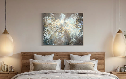 LIGHT OF UNIVERSE - 100×80 cm.