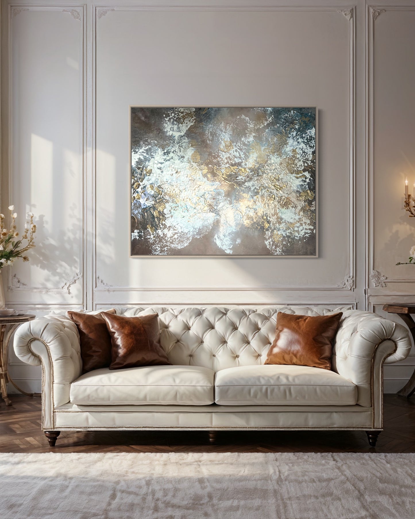 LIGHT OF UNIVERSE - 100×80 cm.