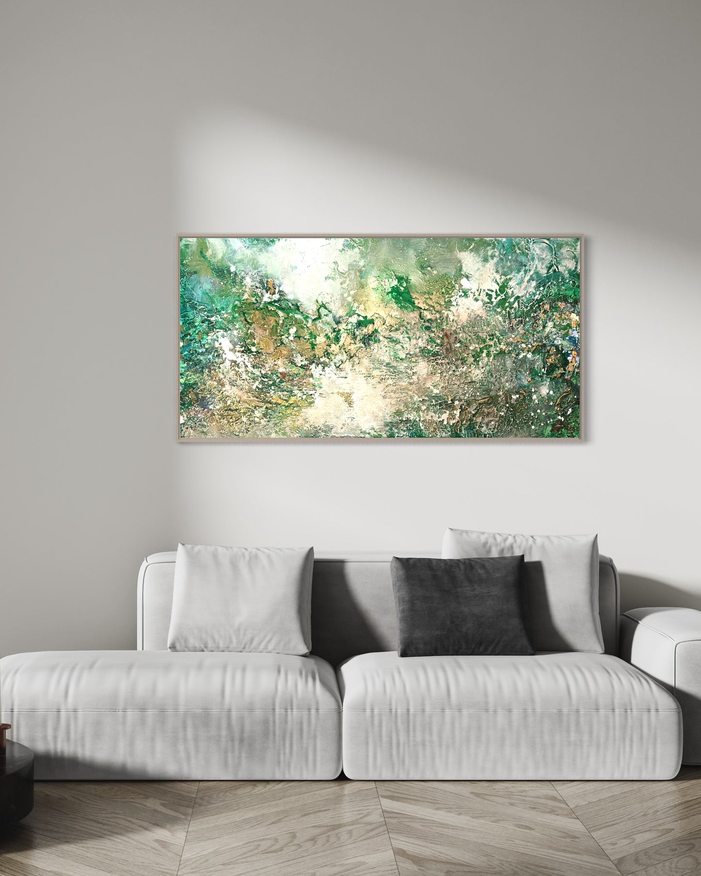 GREEN SPIRIT - 70 x 140 cm.